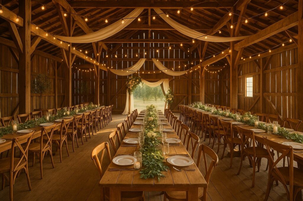 rustic wedding barn decor abbotsford 