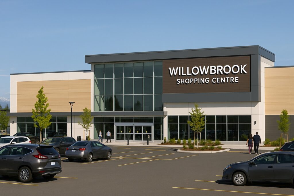 Sevenoaks Shopping Centre in Abbotsford's shopping district | GPS: 49.159688, -122.502584