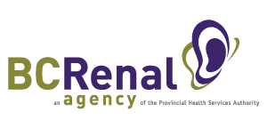BC Renal Agency logo, an organization of the Provincial Health Services Authority based in Abbotsford