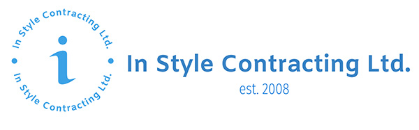 In Style Contracting Ltd. logo with blue circular design and established 2008 text