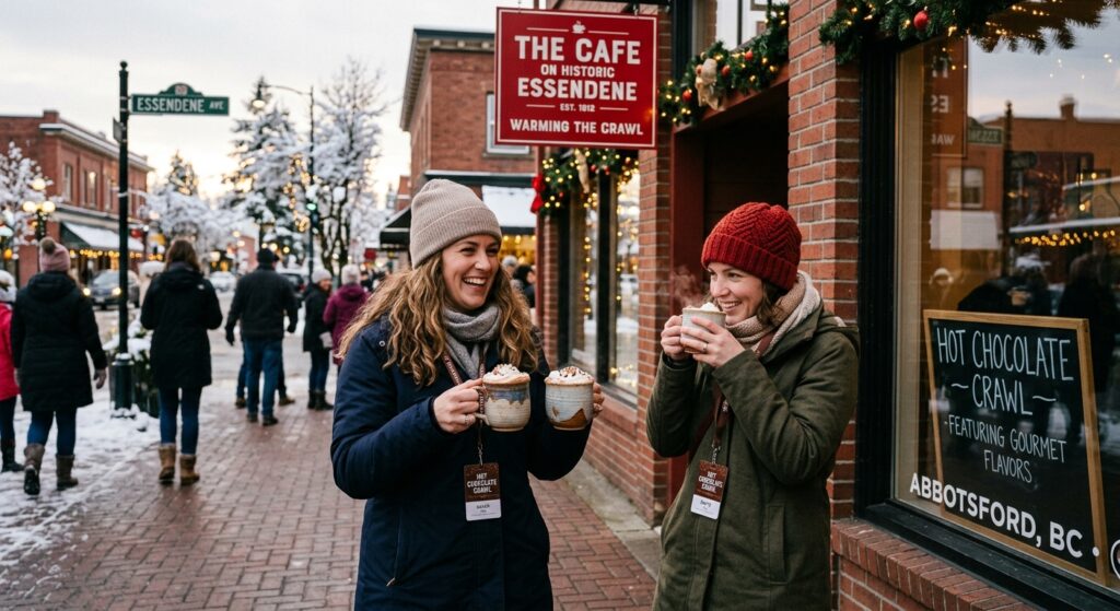 Abbotsford BC — Hot Chocolate Crawl in Fort Abbotsford BC