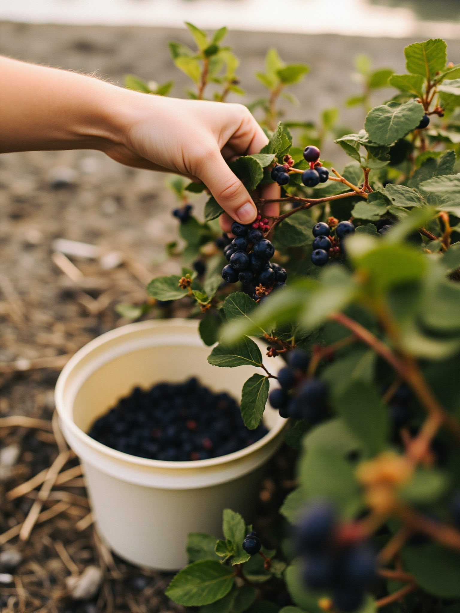 Blueberry U-Pick: Scale and Season