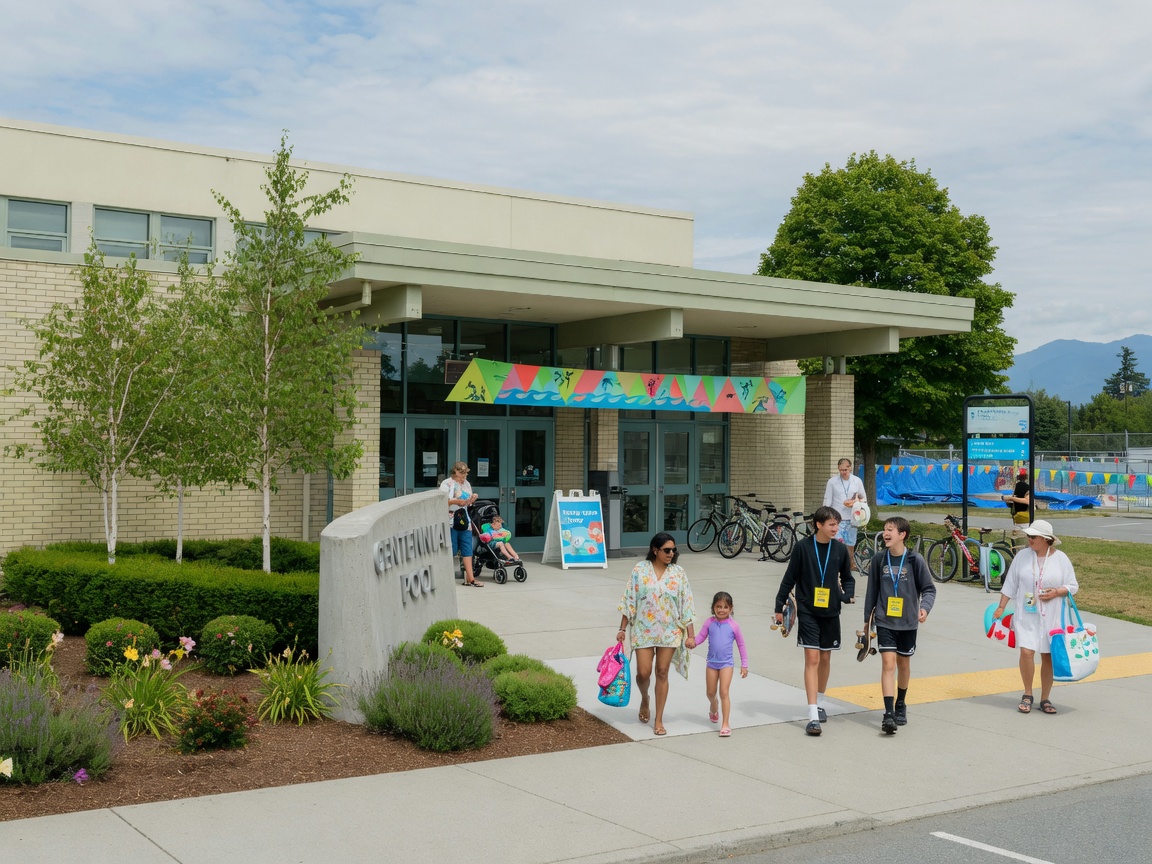 Centennial Pool in Abbotsford.