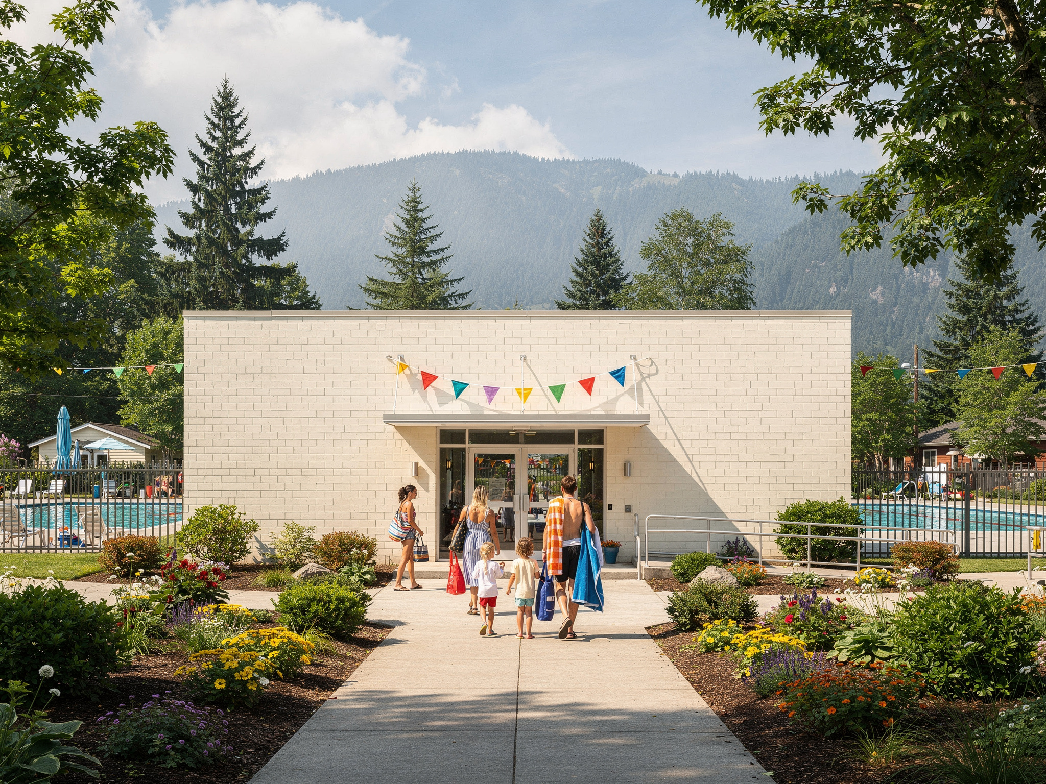 Centennial Pool in Abbotsford.