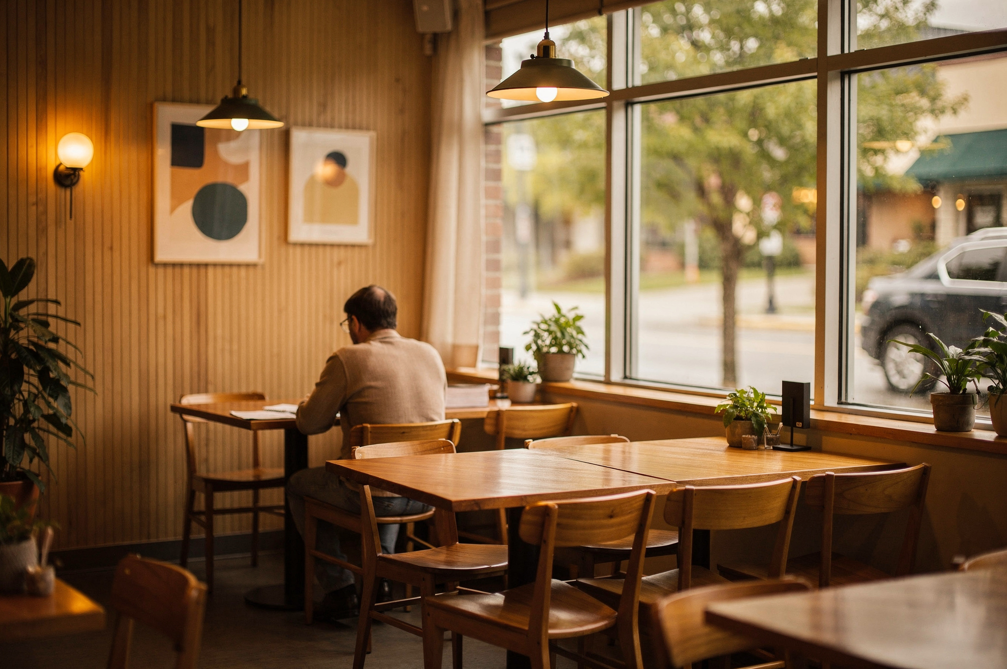local restaurant interior with tables and windows v2 Downtown Abbotsford BC Food Guide: Best Restaurants local restaurant interior with tables and windows | GPS: 49.104948, -122.586176