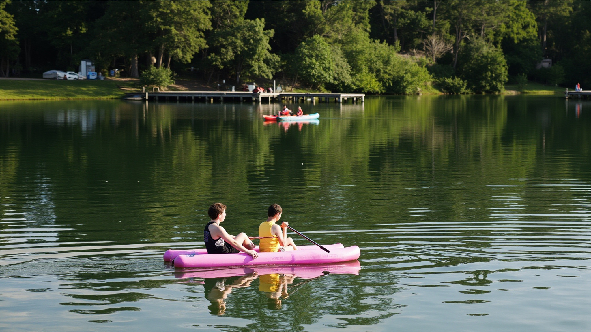 mill lake park paddleboats Mill Lake Park: Abbotsford's Everyday Neighbourhood Park On the Water: Paddleboats, Canoes, and Anglers